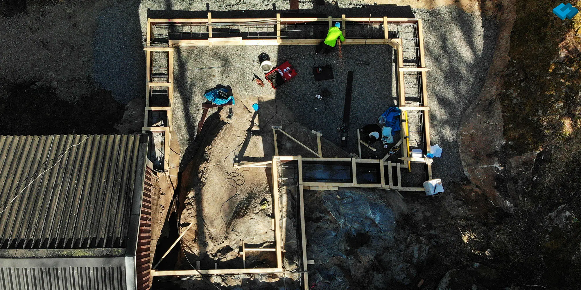 Renoveringsprojekt och tillbyggnad villa Tyresö